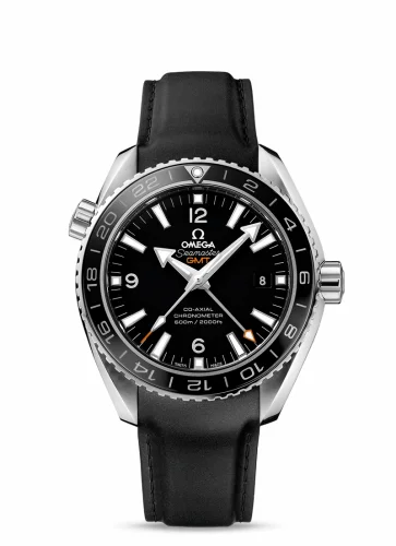 Omega Seamaster Planet Ocean 600M Co-Axial 43.5 GMT Stainless Steel / Black / Rubber 232.32.44.22.01.001 (23232442201001)